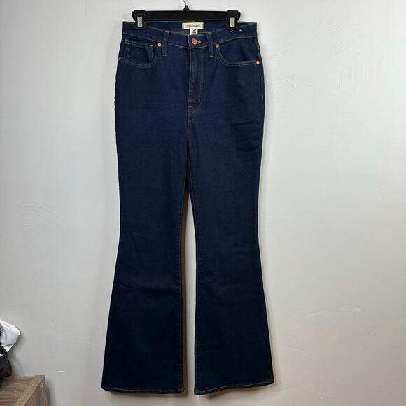 Madewell Skinny Flare Jeans in Rinse Wash - Picture 4 of 10